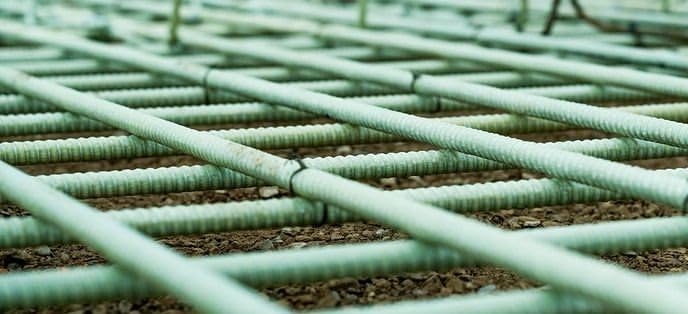 10 Pieces - #4 (1/2",13mm) SRG - Salt Rock Group Fiberglass Rebar x 95.5" Length, Natural