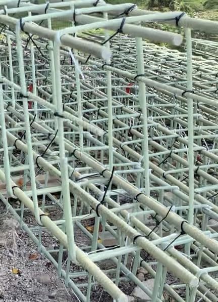#5 - 5/8" (16mm) x 20' Length SRG - Salt Rock Group Fiberglass Rebar ($/ft)