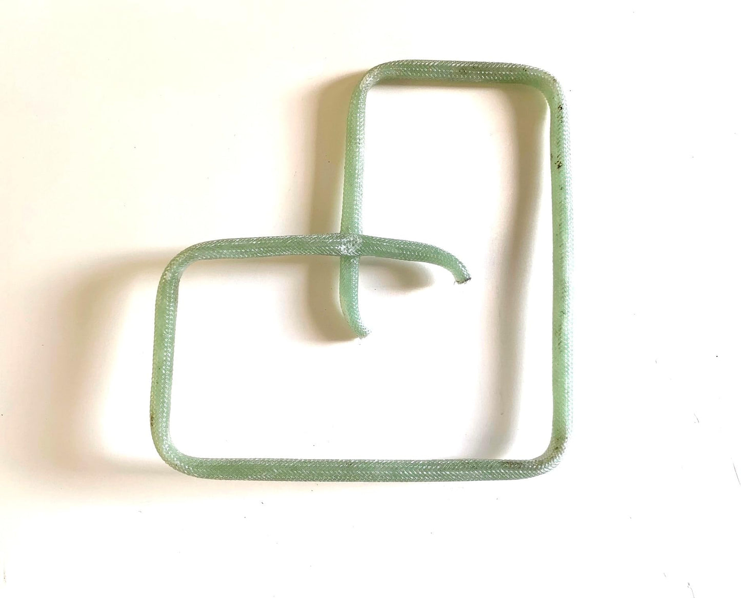 10 Pieces - #3 (3/8",10mm)9" x 9" Inside Corner Stirrup - SRG - Salt Rock Group Fiberglass Rebar, natural