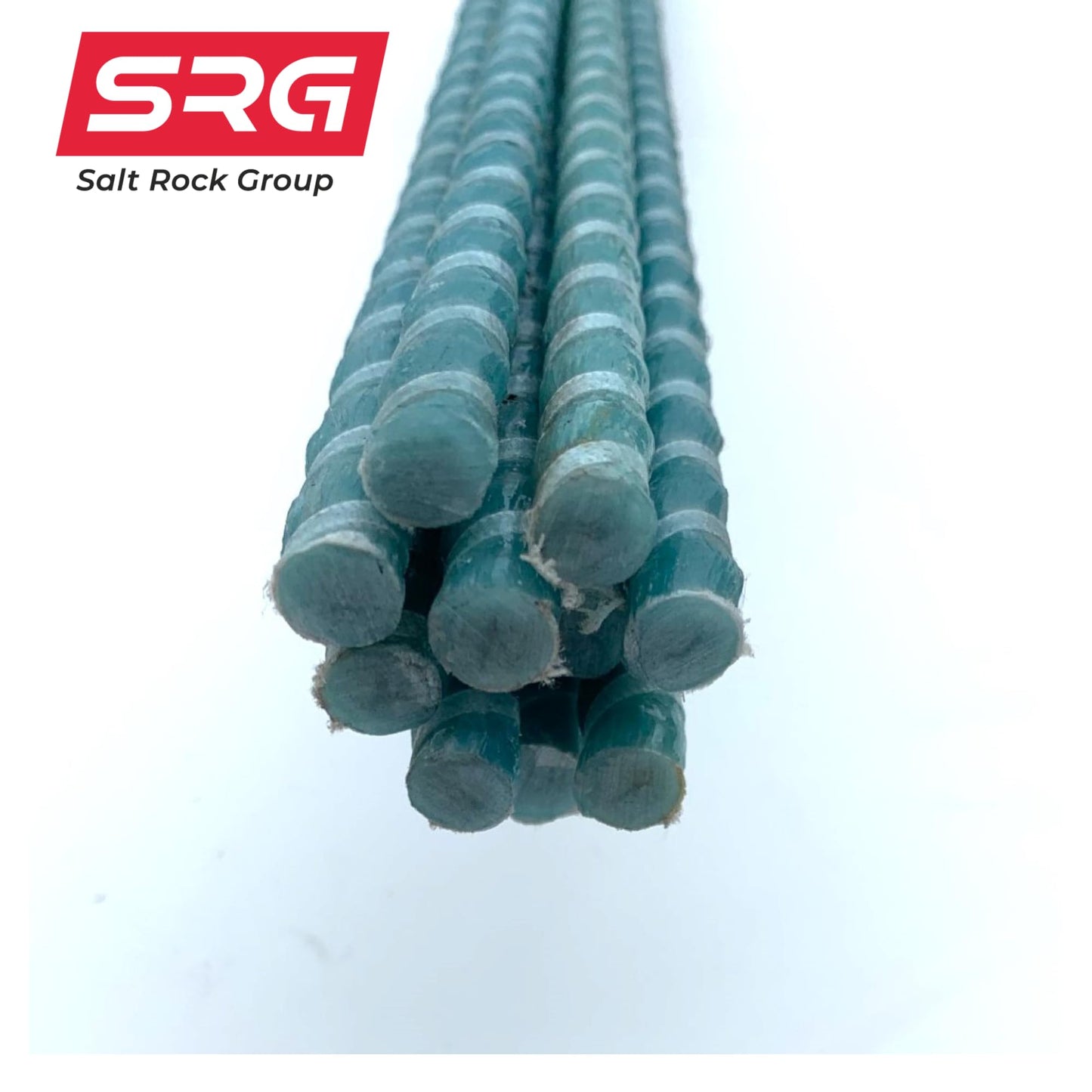 10 Pieces - #3 (3/8",10mm) 5" x 9" Stirrup - SRG - Salt Rock Group Fiberglass Rebar, natural