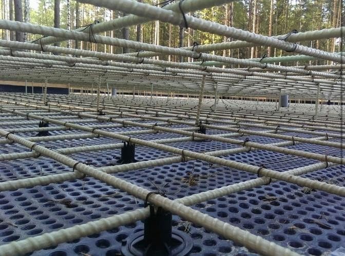4 Pieces - #5 (5/8",13mm)90 Degree Corner Bar 30" x 30" - SRG - Salt Rock Group Fiberglass Rebar