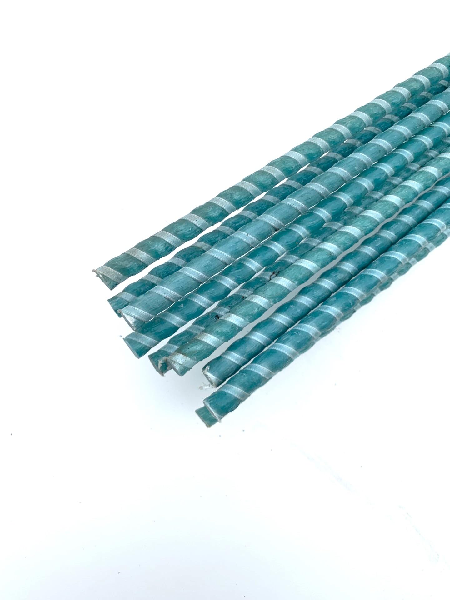 20 Pieces - #3 NS (3/8", 10mm) SRG - Salt Rock Group Non Structural Fiberglass Rebar x 48" Length, Natural