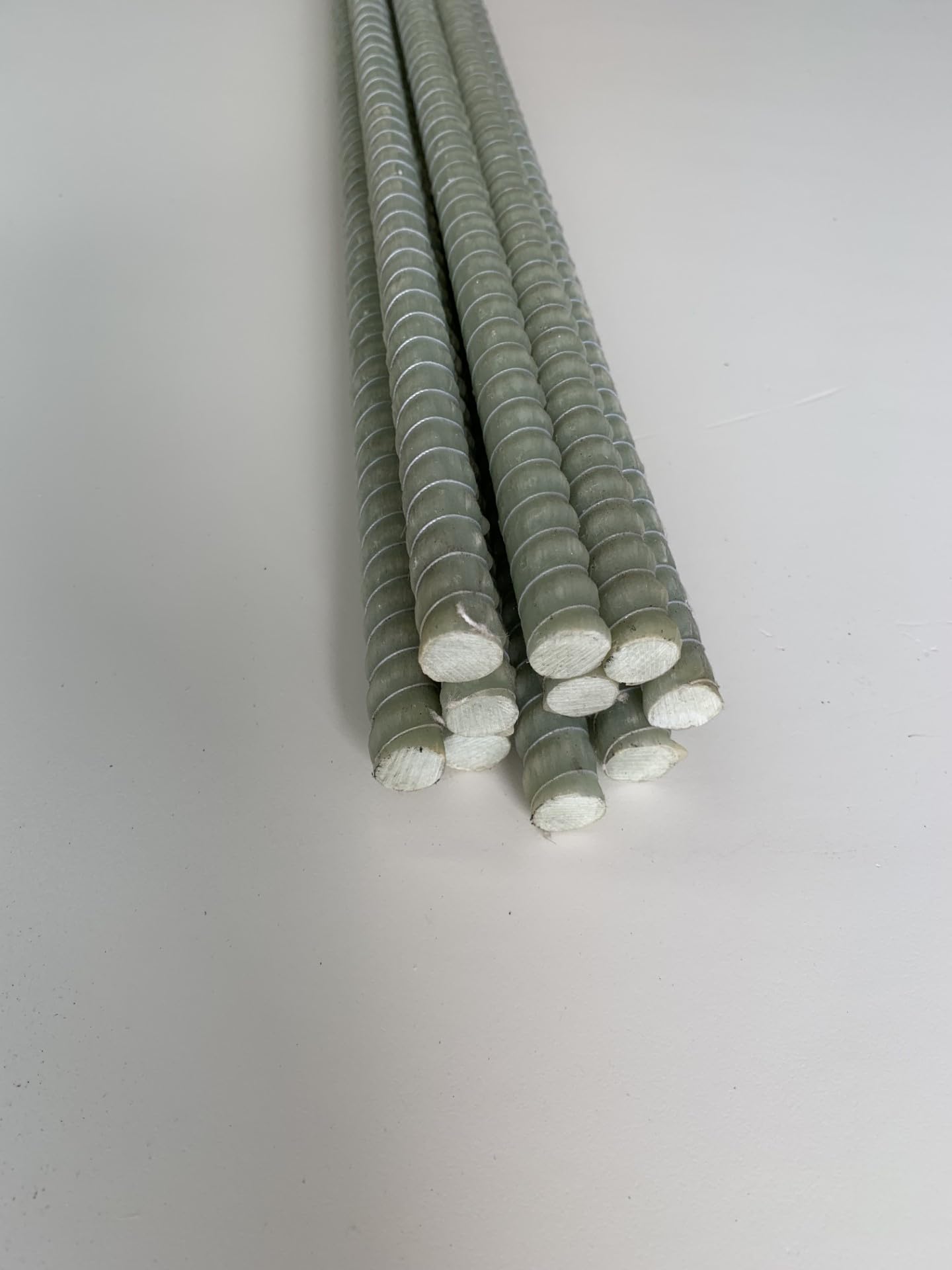 10 Pieces - #4 (1/2",13mm) SRG - Salt Rock Group Fiberglass Rebar x 95.5" Length, Natural