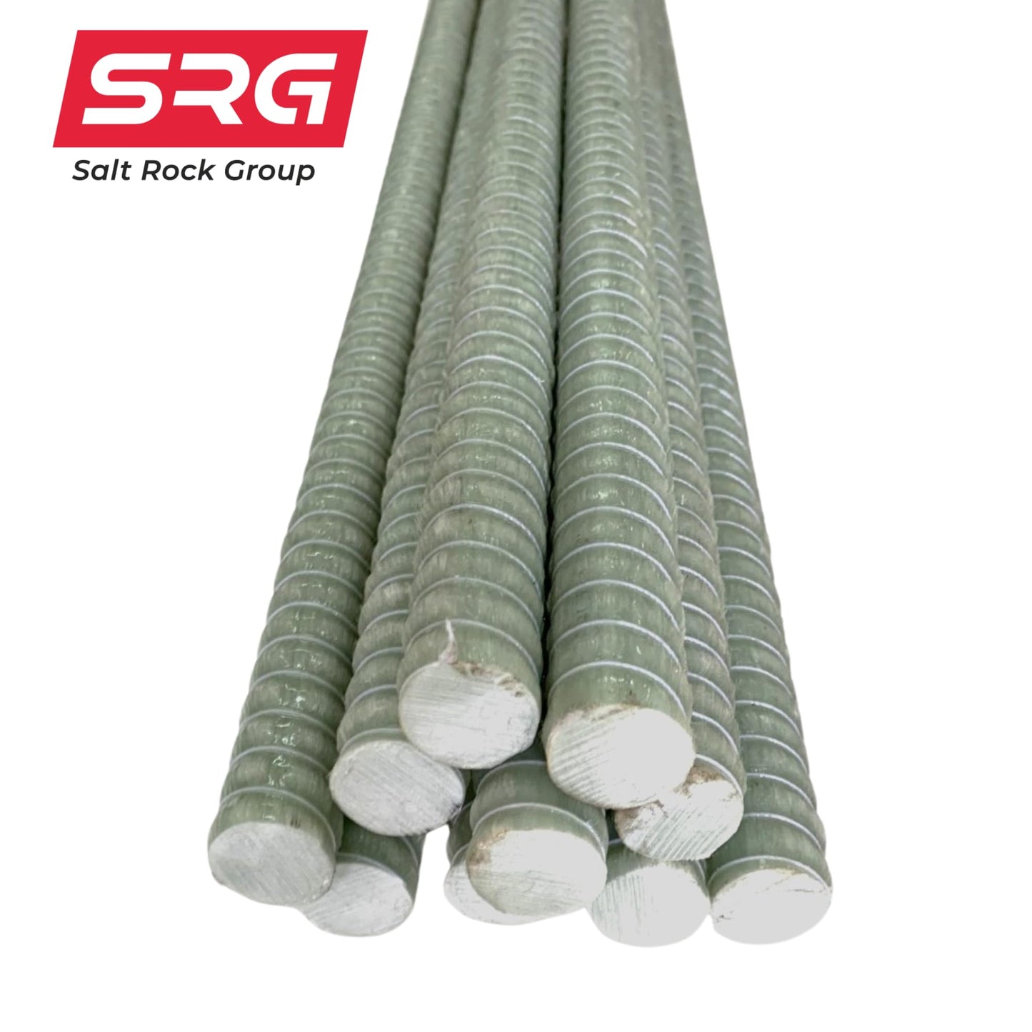 36” inch 1/2" Fiberglass Rebar Ground Stakes (20 pcs) Heavy Duty Never Rust Rebar Stakes for Concrete, Timber, Garden, Plant, Tent. Long Straight Stakes 1/2" Thickness Ground Anchors with Pointed End.